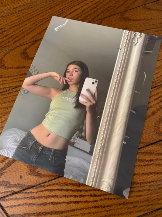 TikTok Star Ava Rose 8.5x11
